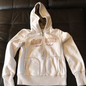 Aeropostale fur lined hoodie